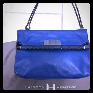 Halston heritage leather bag